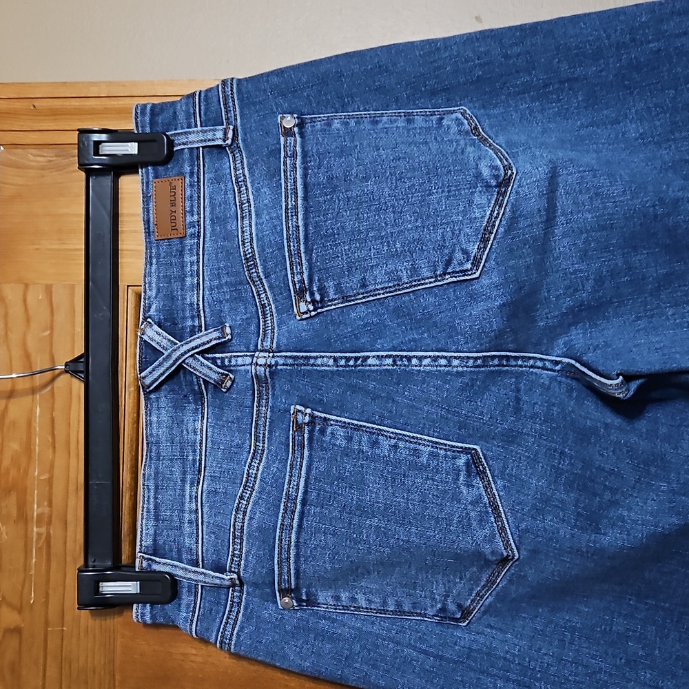 NWOT Judy Blue Wide-Leg High-Rise Jeans - Picture 9 of 12